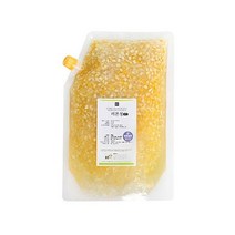 수제청 레몬청 1kg 큐브, 단품, 단품