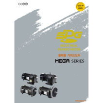 에스피지(SPG) 기어드모터(MEGA) - 삼상 1HP(0.75kW) - 220/380V 60Hz / 프레임(F153) / 감속비(1/40~1/200), HT(Horizontal) 타입, F153, 75