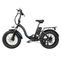 전기자전거 접이식 전동 폴딩 자전거smlro electric city e bike 여행, 검은색, 하나의 배터리, 13ah 500w