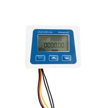 플로우메타 미터 터빈 유량계 휴대용 디지털 물 유량 센서 황동 ℃ 바다, Meter Only, Meter Only
