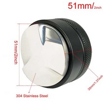 51/53/58mm 분배기 탬퍼 매트 홀더 커피 스탠드 포터필터 베이스 필터 바리스타 액세서리, 51mm 3Angle Tamper
