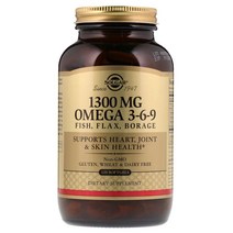 솔가 오메가 3-6-9 1300mg 120정