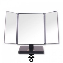 [ 국산 ] ST-7014 삼면거울 블랙(중), 상세페이지 참조, 상세페이지 참조