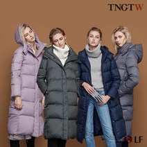 [TNGT W] 2019 여성 프리미엄 구스 다운 롱 벤치 코트 거위털 롱패딩 롱패딩