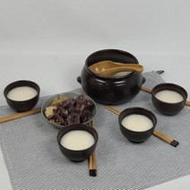 레트로 모음추억의 막걸리잔세트옹기막걸리잔세트추억의 분식세트, 추억의 옹기 막걸리잔6p세트