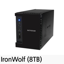 넷기어 ReadyNAS RN212 2베이 랜섬웨어예방 쿼드 1.4GHz, RN212 (8TB)