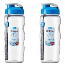 락앤락 비스프리 스포츠 핸디물병 2p ABF721B, 블루그린, 500ml
