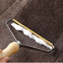 동물 소파 애완 리무버 면도기 빗질 헤어 브러시 퍼즈 패브릭 린트 의류 수동 청소 롤러, 블랙 스테인리스스틸
