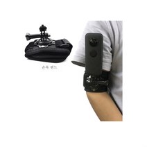 인스타360onex/x2 가슴 손목밴드 스포츠 헬멧 모터사이클차턱 거치대 백팩 클립, 손목스트랩+스크류+어댑터