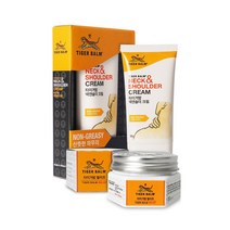 타이거밤 넥앤숄더 크림 50g + 타이거밤 릴리프 25g, 타이거밤 넥앤숄더크림1개+릴리프1개