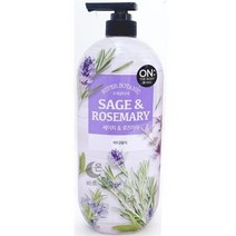 온더바디 수퍼보타닉 세이지 로즈마리 바디워시 865ml, 1개