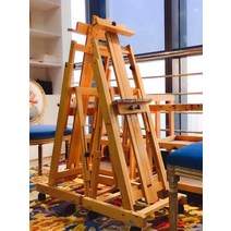 대형 이젤 나무이젤 대작용 전문가용 미술학원 실습