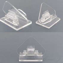 각도조절 투명 아크릴 거치대 핸드폰거치대 휴대폰거치대 매장진열대
