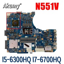 N551VW 노트북 마더 보드 GTX960M I5-6300HQ ASUS G551V FX551V 메인, 04 V4GB I7-6700HQ