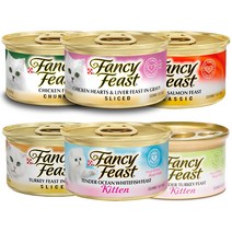 퓨리나 팬시피스트 85g 6개 콤보 6가지맛