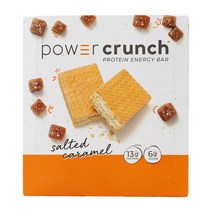 파워크런치 프로틴 에너지 바 오리지널 솔티드 카라멜, 12개입, 1개