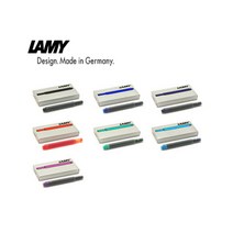 라미 T10만년필전용 일회용 카트리지, 블루블랙, 5개입