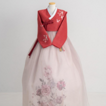 하늘달한복 [한복대여] 천령2 - 고품격 하객 혼주 결혼식 신부 예식한복 한복 세트