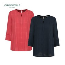 크로커다일레이디 장식 포인트 블라우스_CL0MBL105 (CL0MBL105)