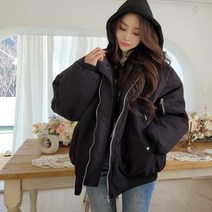 에잇티즈 간절기 봄가을 힙스타일 신학기 빅후드 캐주얼 포켓디테일 짚업 후디 항공점퍼 블루종