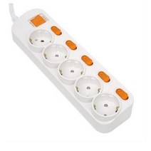 대성 플러스탭 개별 통합형 5구 멀티탭 16A 250V, 4.5m, 2개