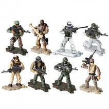 스폐셜 트룹스8종 피규어 밀리터리 블럭 조립완구, 리전