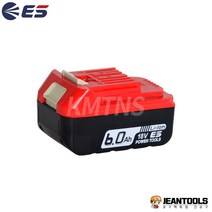 ES산업 LP618L60 리튬이온배터리 18V 6.0Ah