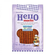 온힐펫 네츄럴코어 헬로 허브오리고기 져키 90g