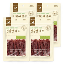 굿데이 건강한 육포 강아지 간식 100g, 28개, 소프트 소고기맛