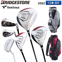 - 브리지 스톤 골프 투어 스테이지 V562 클럽 세트 12 개 ( 1W 5W U4 U5 6 PW PS SW PT ) 캐디 백 포함 TOURSTAGE