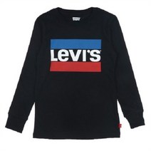 리바이스키즈 SH01 스포츠로고티셔츠BK BK VPS21QTS36