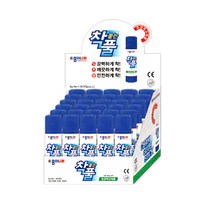종이나라 착붙는풀 착풀 고체풀 8g 1갑 30입, 5개
