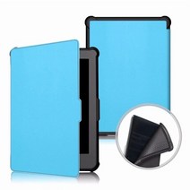 ebook리더기 이북리더 전자책뷰어 kobo clara hd pu 가죽 스마트 케이스 용 케이스 kobo clara hd 6 용 소프트 tpu 실리콘 스마트 보호 커버 3939, e