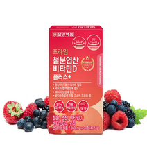 일양약품 철분엽산 비타민D 플러스 남성 여성 임산부 청소년 혈액생성 3개월분 90정, 1박스, 500mgx90정