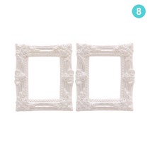 작은 사이즈 납골당 봉안당 액자 2pcs 112 미니 수지 사진 프레임, 8