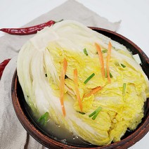 경자네 맛있는 전라도 가정식 국내산 아삭아삭 수제 백김치 2kg/3kg, 2kg