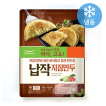 [풀무원] 납작지짐만두2입번들 (350gX2봉 기획), 350g, 8세트