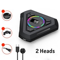 콜잡이 오토클리커 음소거 전화 화면 autolive clicker 조정 가능한 그래버, 2 헤드 유형 2