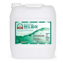 공중 화장실 비누 핸드솝 퓨어 그린 젤 18.75리터 말통 재고-784EA, 1, 본상품선택