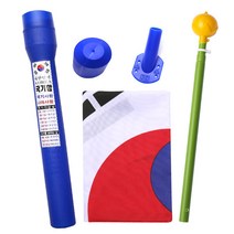 더자카 국내산 태극기3단 가정용태극기세트 벽꽃이포함 4종, 2세트