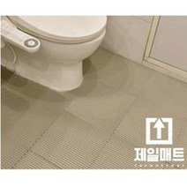 [제일매트] 국산 KC인증 화장실 욕실 벌집 미끄럼방지매트, 민트-대-120x200
