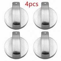 가스렌지손잡이 가스레인지 노브 점화 손잡이 4 pcs 범용 손잡이 밥솥 오븐 어댑터, 없음