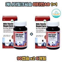 비타민A 캐나다 생산 밀크씨슬 하루 1캡슐 소중한 밀크시슬 간영양제 실리마린 만성피로 간기능개선제 피로감 간