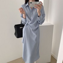 데일리 출근 예식장 20대 증명사진 강사 빅사이즈 상견례 피로연 봄가을겨울 랩 하객용원피스