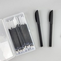 아이비스 기화펜 0.5mm 2p + 리필심 20p 세트 SP11678, 청색, 10세트