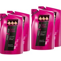 일본직발송 6. Mods hair(モッズ・ヘア) モッズヘア ホットケア コンディショナー つめかえ用 350g×4個 B0, One Size, One Color