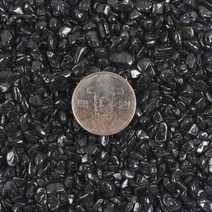 칼라스톤 블랙 3-5mm [1kg] -칼라모래 어항세팅, 없음