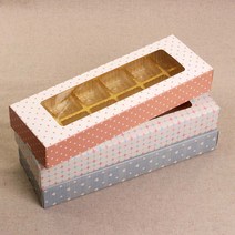 달곰베이킹 초콜릿상자 패턴3종 12구