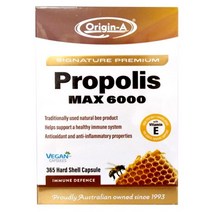 (호주직구) 오리진에이 프로폴리스 맥스 6000mg 365캡슐, 1팩