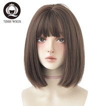 가발수선 가발회사 땋기붙임머리 가발업체 엘사가발 남자장발가발 백발 연습용통가발 인스타셀럽 가발사이트 이미지변신 덧가발 항암가발 7JHH 가발 블랙 쇼트 밥 가발 소녀용 271, 14인치, D3115-2